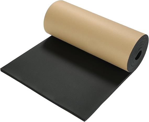 1/2"T 16"W 78"L Extra Large Marine Foam Roll Sheet with Adhesvie