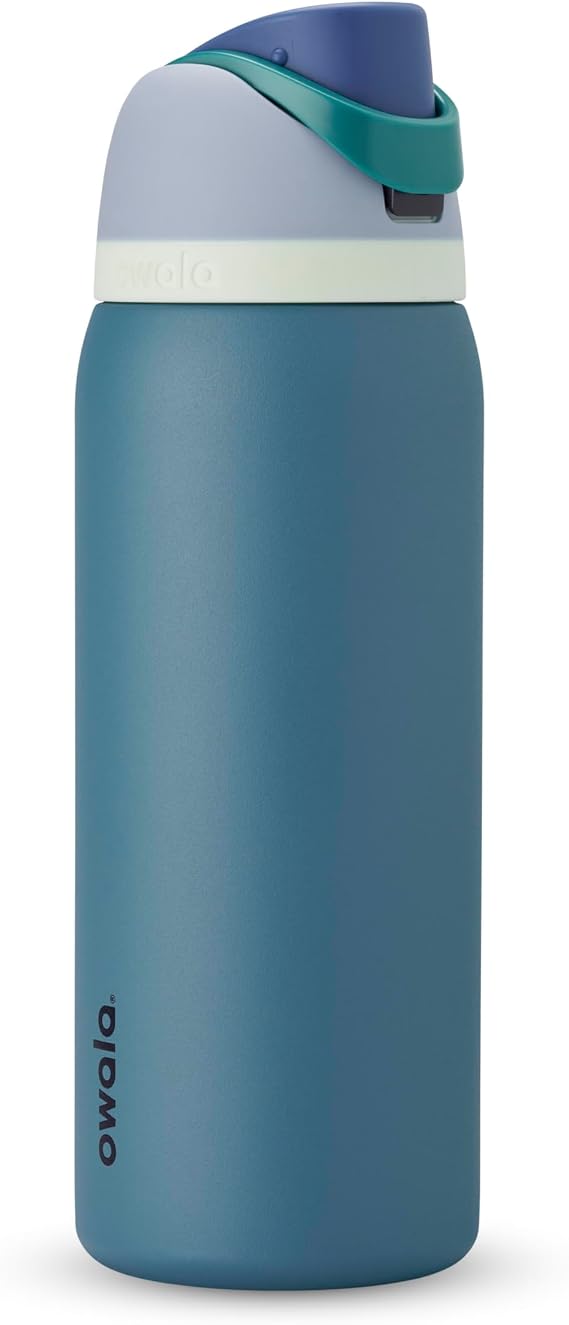 Owala FreeSip Stainless Steel Water Bottle 40 oz Denim