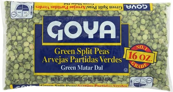 GOYA Green Split Peas 16.0 OZ(Pack of 24)