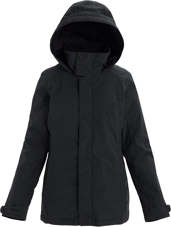 Burton Womens Jet Set Jacket, True Black Heather New , X-Small