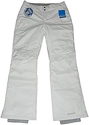 Columbia Womens Arctic Trip Snow Omni Heat Waterproof Pants White, M