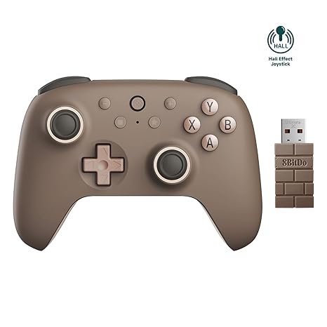 8Bitdo Ultimate 2C Wireless Controller for Windows PC & Android (Brownie)
