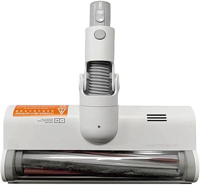 Electric Ground Brush Head Main Brushes，Compatible for Roidmi F8E F8 F8 Pro NEX，Handheld Cordless Vacuum Cleaner AccessoriesWhite