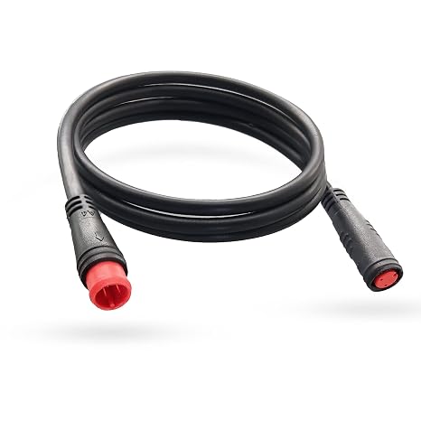 Dbrand Extension Cable 2Pin/3Pin/4Pin/5Pin/6Pin/9Pin Plug Waterproof Connector for Ebike Kit,Display/Ebrake/Throttle/Shift Sensor/Hub Motor/Mid-Motor Signal Extension Cable (2PIN Male-Female)