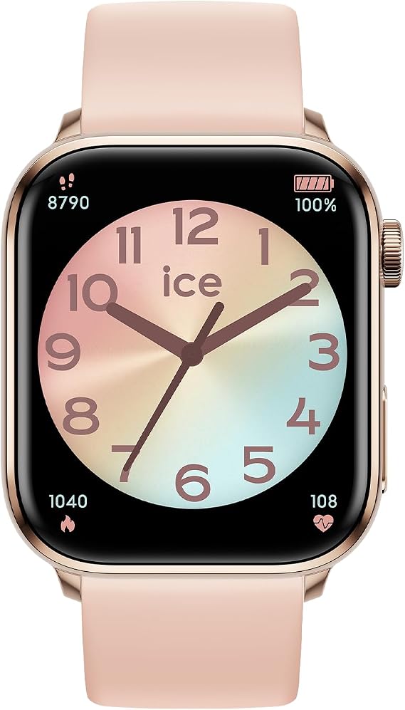 ICE-WATCH - ICE Smart 2.0 - Connected Watch with Silicone Strap (1,96 inch)