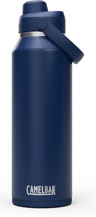 Camelbak THRIVE CHUG VSS 1.2L – sports bottle – vacuum insulated stainless steel – for extreme hydration – Navy, size: OS