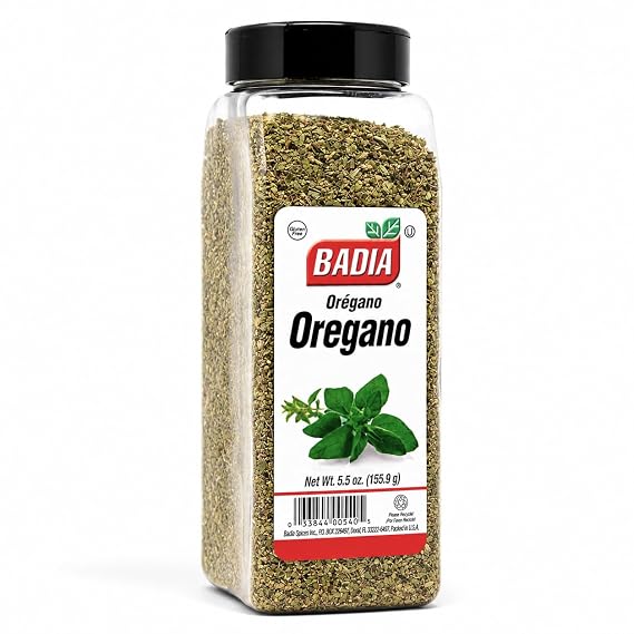 Badia Whole Oregano Leaves, 5.5 oz (Pack of 1) Aromatic Oregano for Cooking