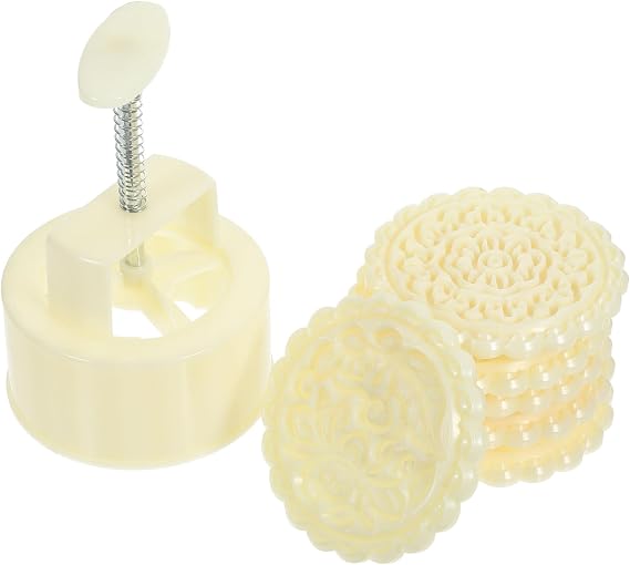 Moon Cake Making Mold Plastic Reusable Press for Cookies