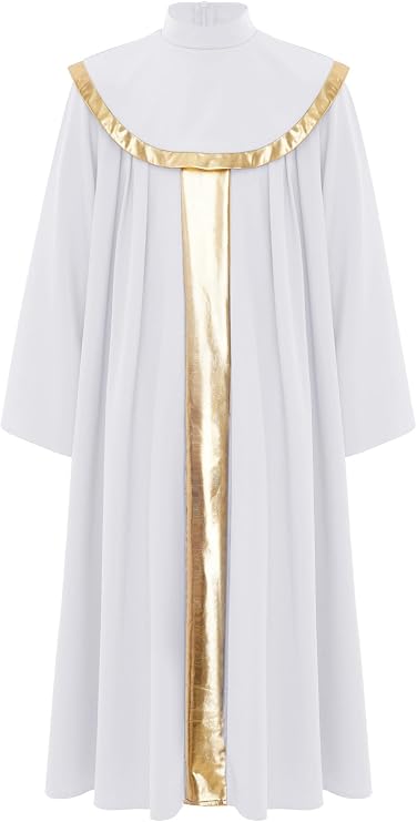 ACSUSS Kids Girls Celebration of Spirit Outfit Boys Long Sleeve Judge Church Baptism Choir Robe Graduation Gown