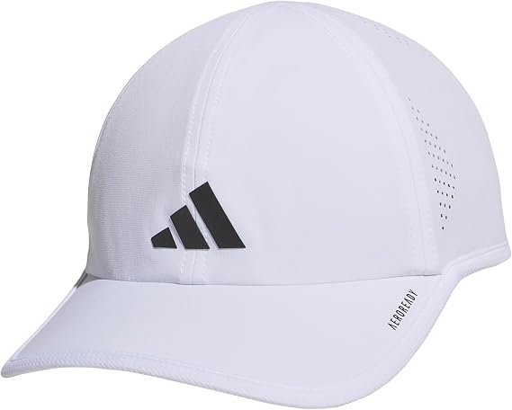 adidas Superlite 4 Hat | Moisture-Wicking Sweatband, Adjustable Fit, UPF 50 Sun Shield, Cuts Glare, Fits Most Men, Secure All-Day Comfort