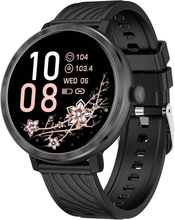 Smart Watch for Women, 1.19" AMOLED HD Display, Bluetooth Calls