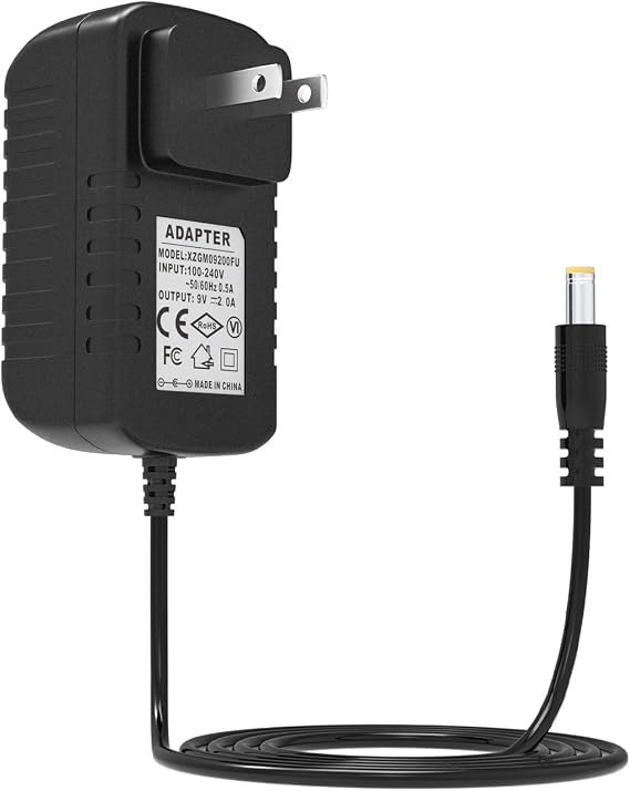 9V Power Adapter for Schwinn 130 150 170 202 220 230 240 270 420 430 460 470 A10 A20 Exercise Elliptical Bike Stationary Recumbent Upright Trainer Charger Replacement Power Supply Cord
