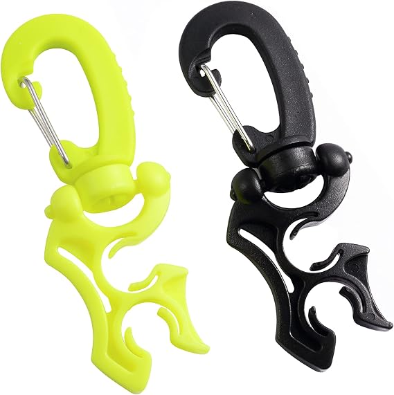 2 Packs Scuba Hose Clip Scuba Diving Hose Holder Clip