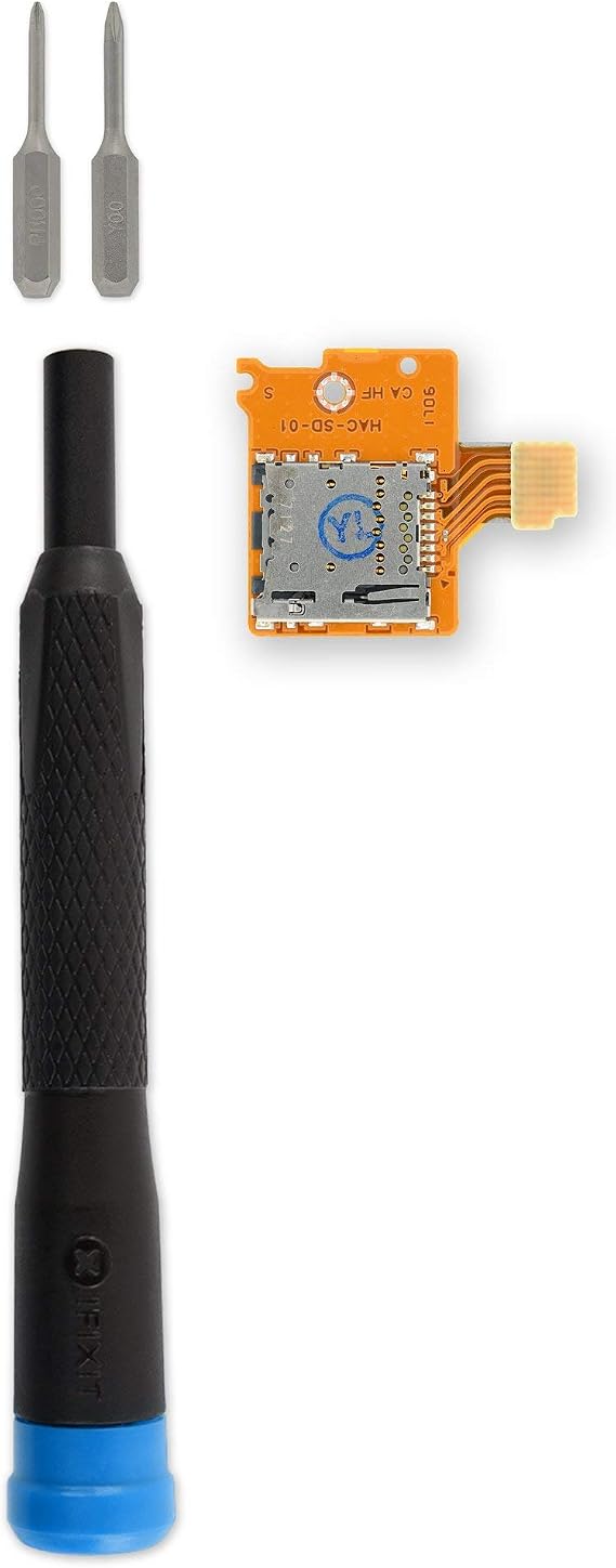 iFixit Micro SD Card Reader Compatible with Nintendo Switch - Repair Kit