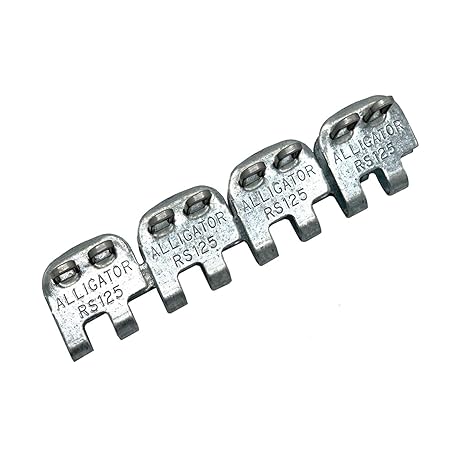 Flexco 54514 Alligator RS125 Staple Lacing 10" with Nylon Covered Steel Cable Pins (NC)
