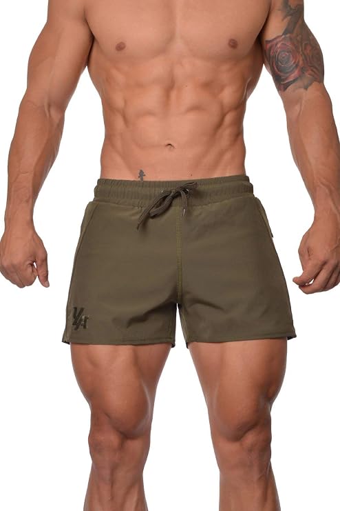 YoungLA Men's Bodybuilding Gym Running Shorts 101