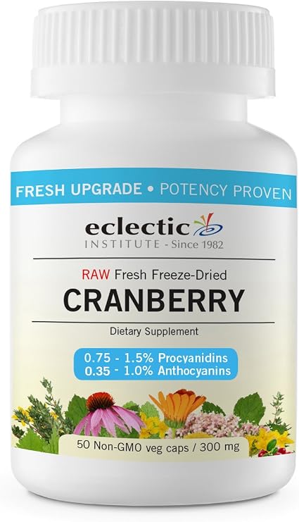 Eclectic Cranberry 300 Mg Cog FDUV, Blue, 50 Count