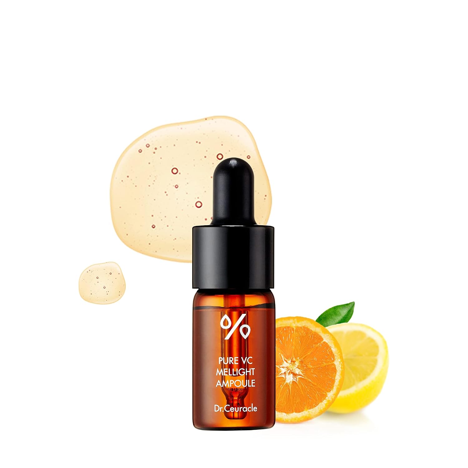 Dr.Ceuracle Vitamin C Powder 10percent AmpouleㅣPure VC Mellight Serum for Face with Hippophae Rhamnoides Fruit Extract 59percentㅣThe Premium