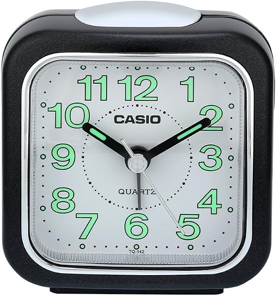 Casio TQ-142-1DF Masa Saati, Masa Saati, Analog, Siyah