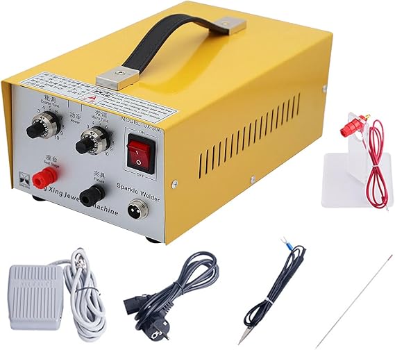 Spot Welding Machine, Pulse Arc Welder for Permanent Jewelry and DIY Projects - Versatile Laser Weld Tool for Hardware Applications