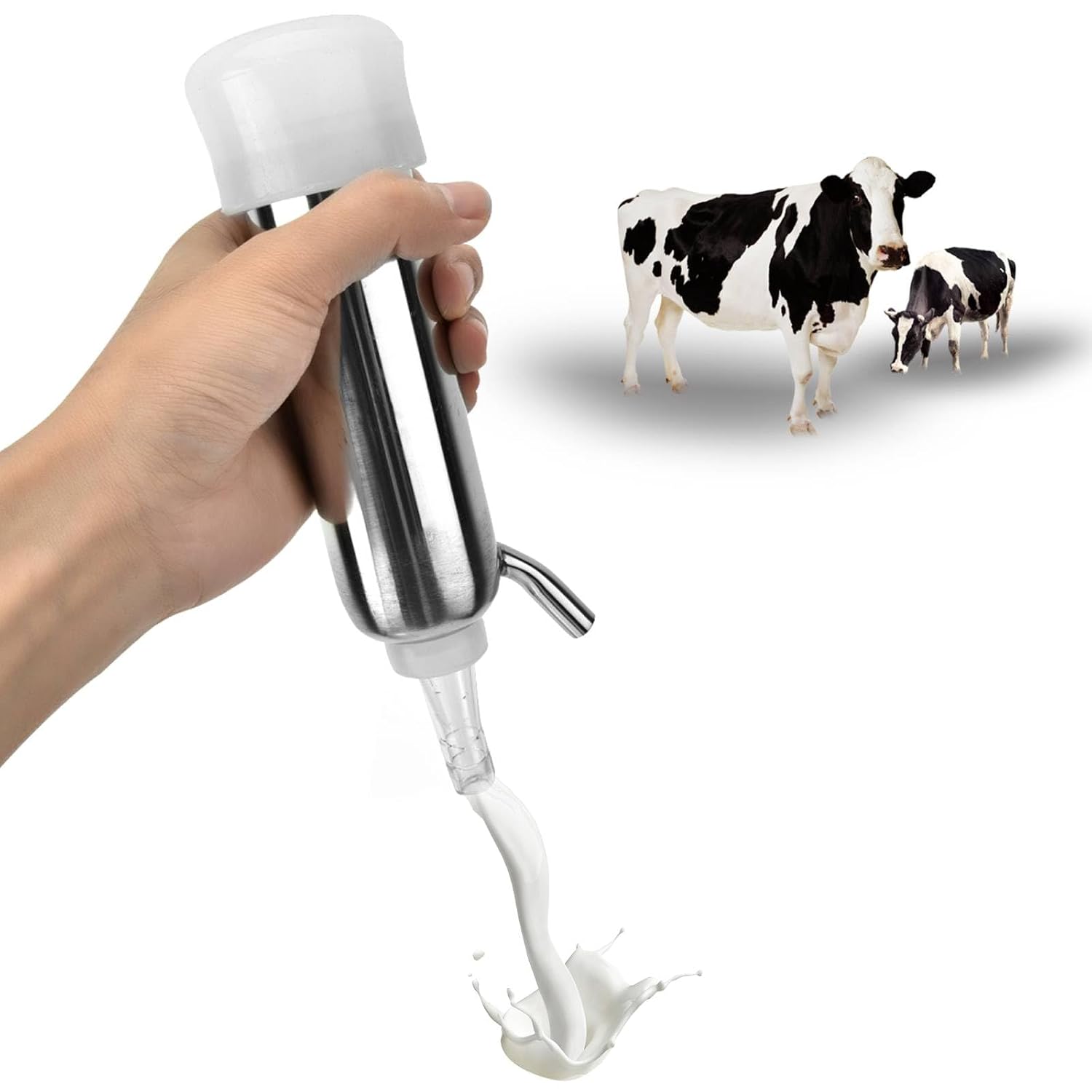 Cow Milking Machine Parts, Stainless Steel Cow Milk Pulse Controller for Electric Milking Machine Goat Milking Machine Electric