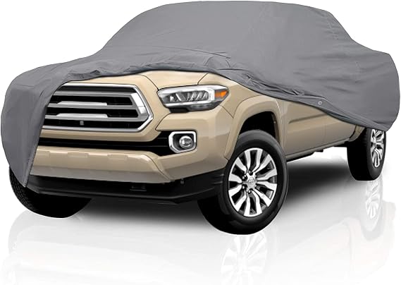 Supreme Full Car Cover-Semi Custom Fit for Chevrolet S10 1994-2004 Crew Cab 5.5ft Short Bed | All-Weather Protection: Waterproof, Dustproof, Windproof, UV-Resistant