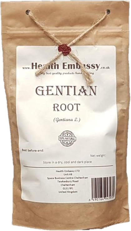Health Embassy Gentian Root | Gentiana L | 100g