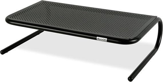 ASP30336 - Allsop Large Metal Monitor Stand, Black, Apple (30336)