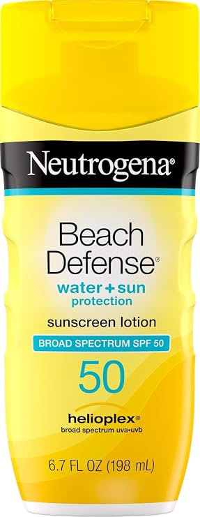Neutrogena Beach Defense Sunscreen Lotion SPF 50, 6.7 fl oz