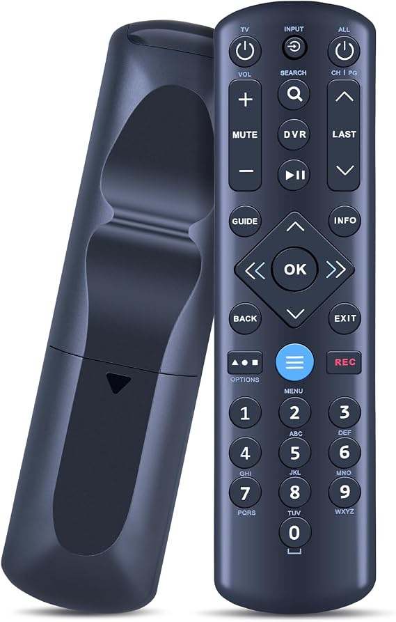 Backlight URC1160 Replacement Remote Control for Spectrum/Charter Cable Set-Top Boxes, TVs & Audio Devices, for SR-002-U SR-002-R MG3-R31160B TX4RD27A