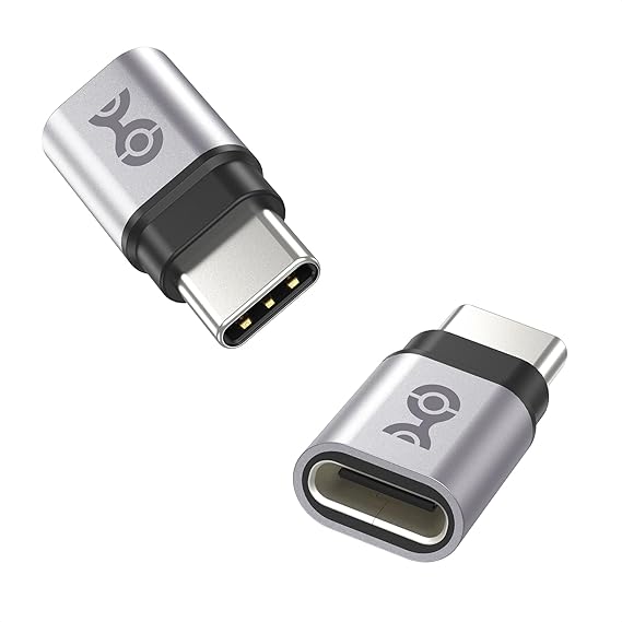 Cable Matters 2-Pack USB C Extender Adapter, USB C Male to Female Adapter | [4K@240Hz Video, 240W Charging, 40Gbps Data Transfer] USB Type C Extender