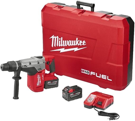 Milwaukee 2717-22HD M18 FUEL 1-9/16 in. SDS-Max Rotary Hammer High Demand 9.0Ah Kit