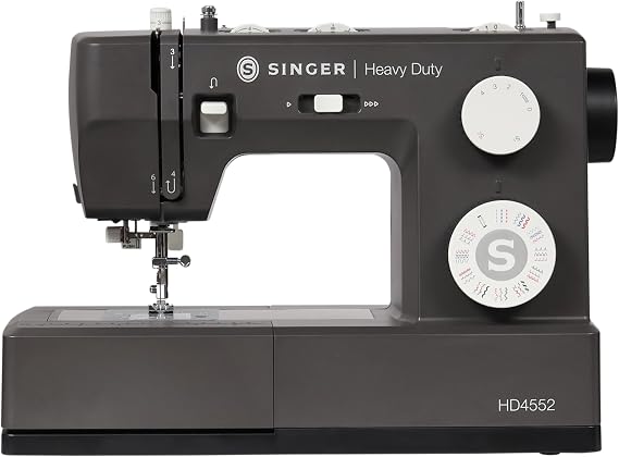 SINGER® Heavy Duty 4552™ Sewing Machine, Accessories & Bonus Pushfeet