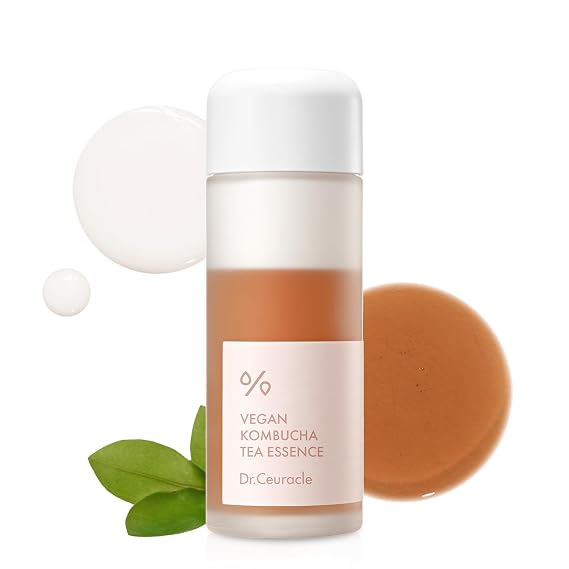 Dr.Ceuracle Vegan Kombucha Tea Essence, Hydrating Milky Toner 5.07 fl. oz. | Korean Skincare, Hydrating Milky Toner with Kombucha Tea Extract, Centella Asiatica, Ceramide