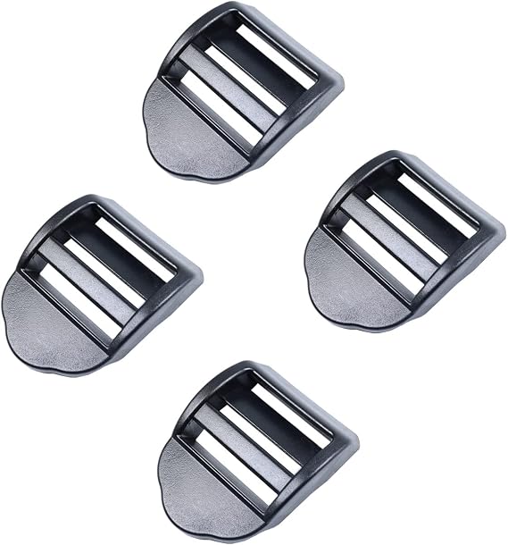 Ladder Lock Slider,Heavy Duty Plastic Ladderlock Slider Adjustable Lock Ladder Slide Buckle Adjuster for Backpack