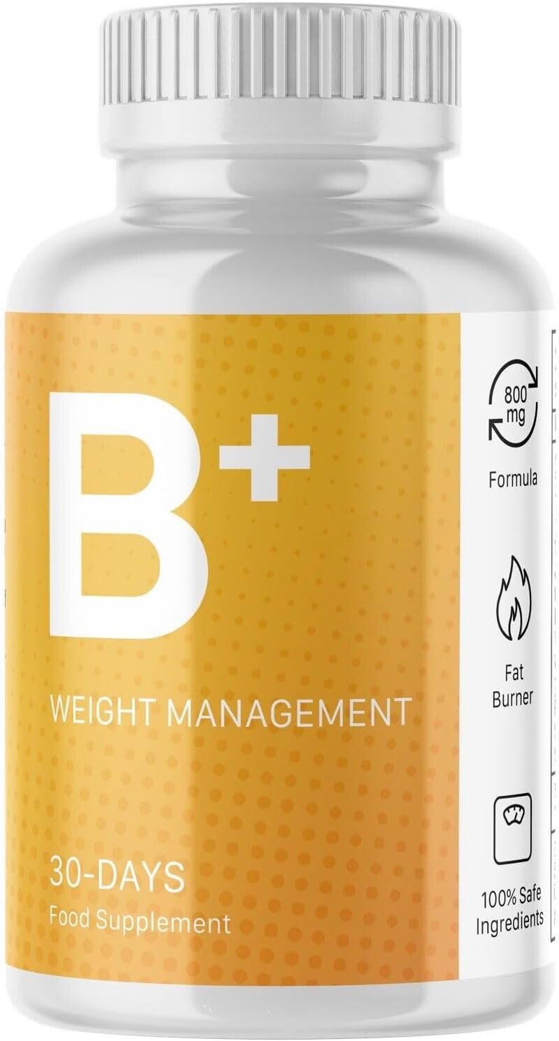 B Weight Managment Capsules, 30 Days Supply - 60 Capsules - Nutrizet Ltd