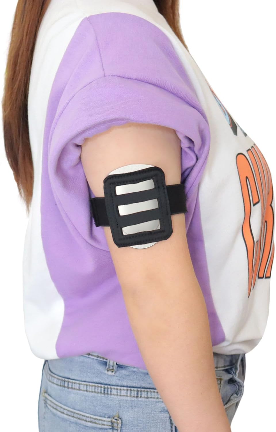 Omnipod 5 Omnipod ダッシュトランスミッタープロテクター Omnipod アームレッグバンドカバー センサーガードカバー インシュレットホルダー 2個パック