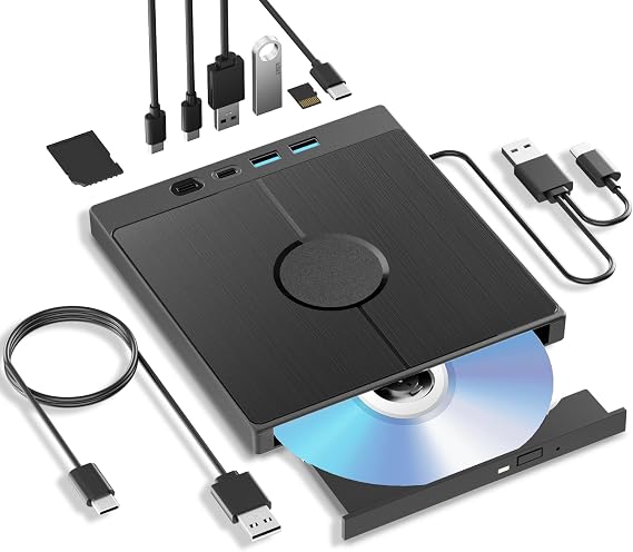 Multifunctional External Blu Ray Drive for PC Support 100G Disc Read/Burn