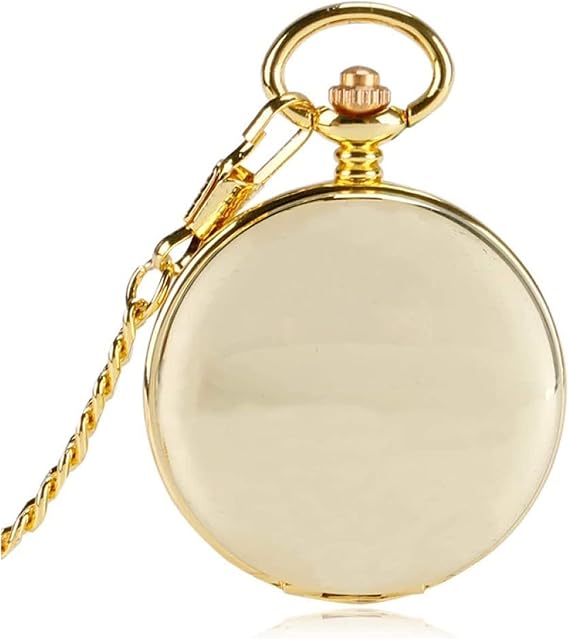 Mens Vintage Mechanical Pocket Watch - Gift for Men Women