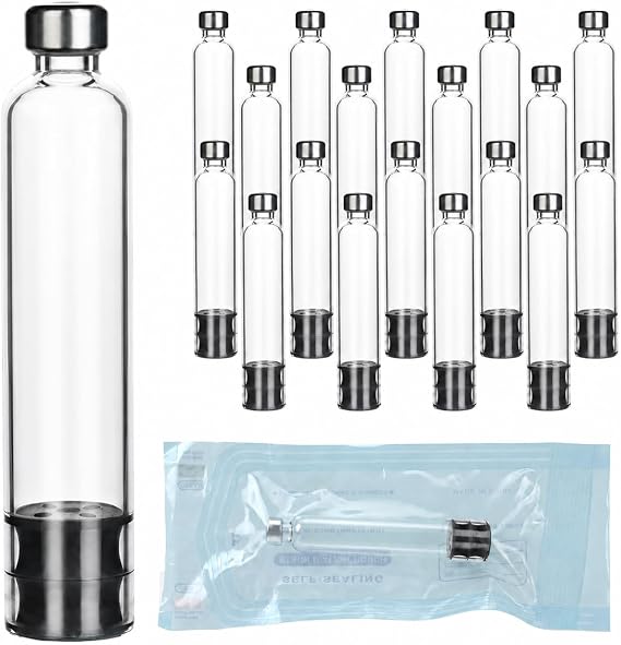 3mL Peptide Pen Cartridges for V1 & V2 Pens, Individually Wrapped, 20-Pack