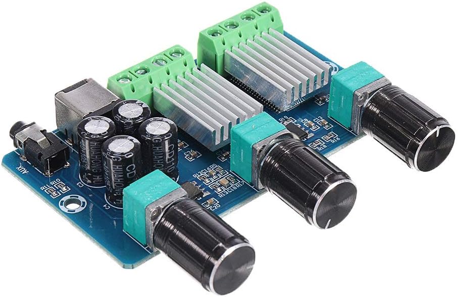 DLB0109 XH-A355 20W  10W  10W 2.1 Channel Stereophony Audio Digital Power Amplifier Board BASSO Subwoofer AMP AplificDor Audio DC 12V High Performance