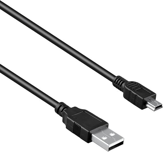 5ft Mini USB Cord Compatible with Tascam DR-05 DR-07 MkII Handheld Digital Audio Recorder