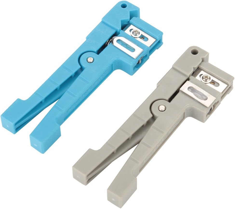 Fiber Optic Stripper, Fiber Optic Jacket Stripper Wire Stripper Coaxial Cable Stripping Cutter Tool 45-16245-163