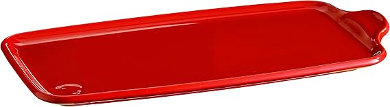 Emile Henry Large, Burgundy Appetizer Platter, 12 x 6 inch (345004)