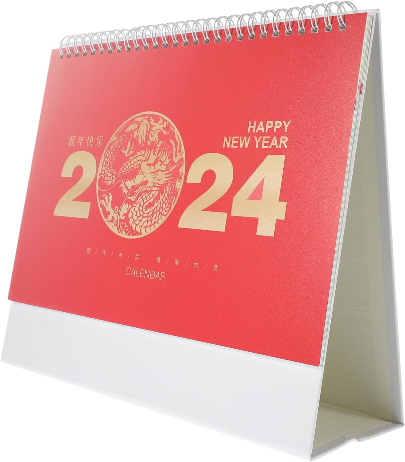 NUOBESTY Household Standing Calendar Desktop Monthly Planner Portable Decorative Desk Calendar for Home Office and Dormitory Use Days and Months Material Bright Design