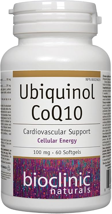 Bioclinic Naturals Ubiquinol Softgels, 60 Count