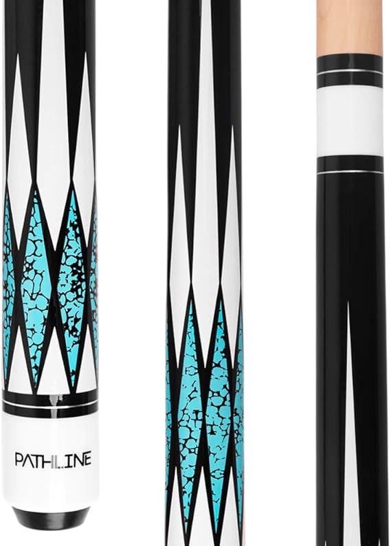 Pool Cue Stick - 58 inch Canadian Maple Billiard Pool Stick (Multicolour, 18oz, 19oz, 20oz, 21oz)