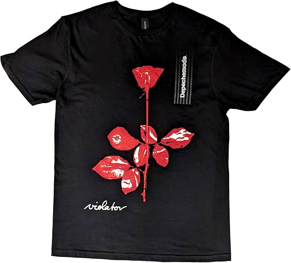 Depeche Mode Violator Band Logo T Shirt Official Unisex Black