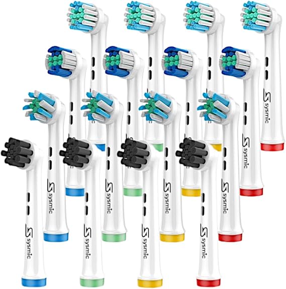 16 Pack Oral B Compatible Replacement Toothbrush Heads