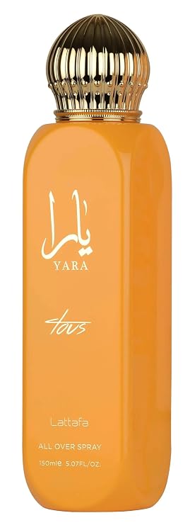 Lattafa Yara Tous Tropical, Fruity, Floral, Vanilla All Over Spray Long-Lasting Fragrance for Women, 5.07 Ounce / 150 ml